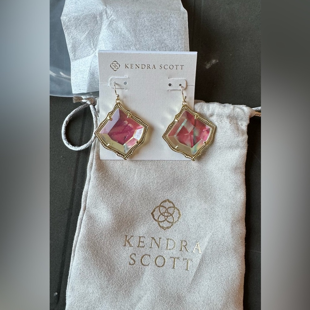 Kendra Scott KRISTEN Drop earrings in Dichroic Glass
